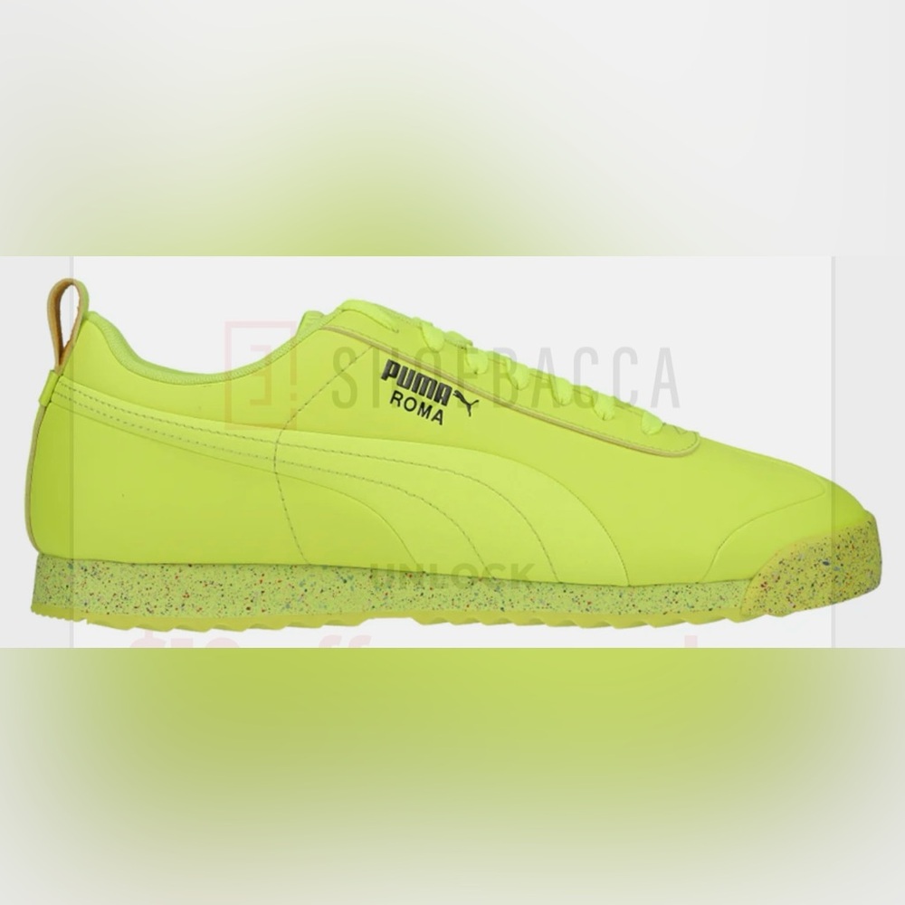 Puma Roma Retro Speckle Lace Up Sneakers size 11